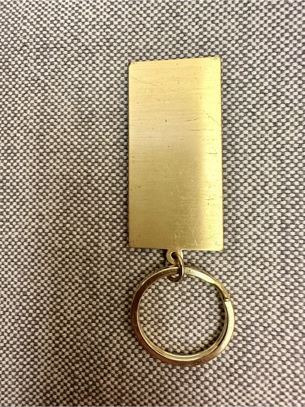 New York Mets MLB 2000 Baseball Shea Stadium Willets Point Gold/Black Keychain